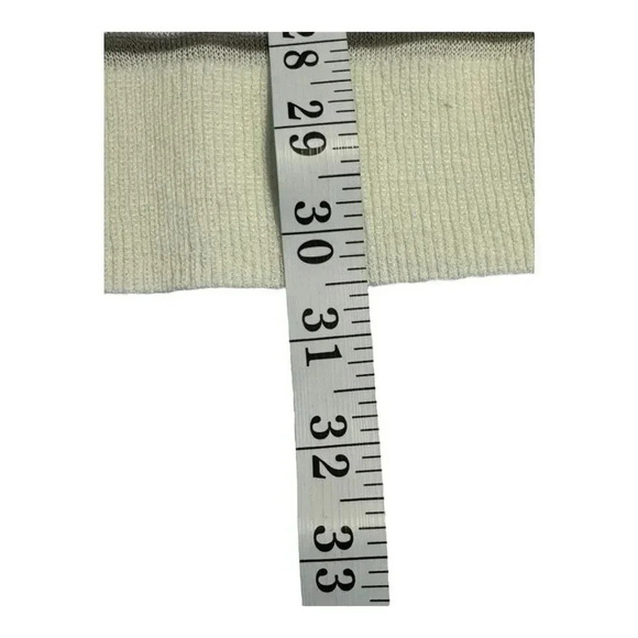 LOFT Women's Striped Short Sleeve Open Cardigan Sweater Petite L/XL Multicolor - Picture 5 of 7